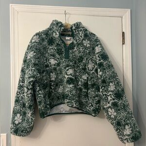 Aritzia TNA Rush Sweater Fleece Pullover Jacket